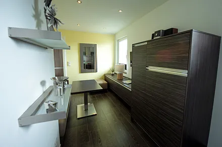 Appartement, Blick in den Wohnbereich