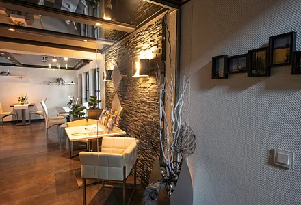 Eingangsbereich zum Frühstücks- und Aufenthaltsraum