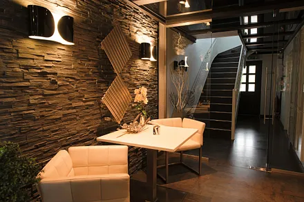 Eingangsbereich zum Frühstücks- und Aufenthaltsraum