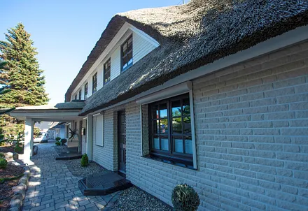 Haupteingang der Pension