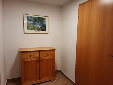 Vorflur vor Schlafzimmer und Bad