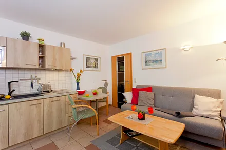 Wohn-, Ess- und Kochbereich