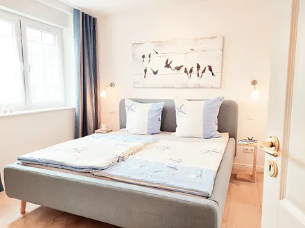 Großes Doppelbett mit getrennten Matratzen (180 x 200 cm)