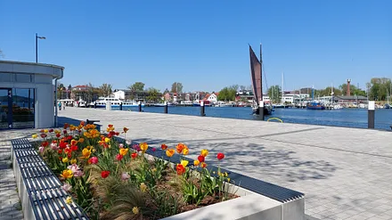 Die Hafenmole wurde komplett neu gestaltet