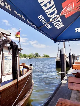 Hafenfeeling an der "Dicken Berta"