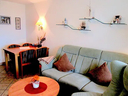 Wohnraum und Essecke