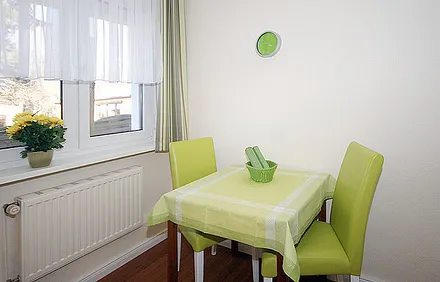 der Essplatz in der Küche