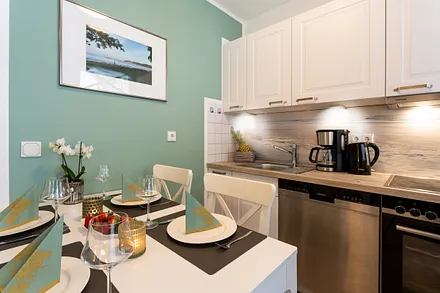 Essbereich und Küche