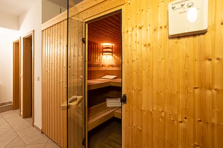 Sauna im Haus gegen Gebühr