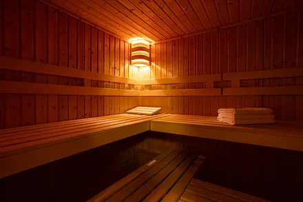 Gemeinschaftssauna im Haus