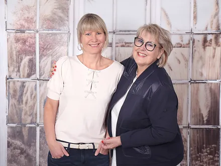 Ihre Gastgeber vor Ort - Katja und Petra Klitzsch