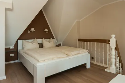 In der Galerie: Nichts stört hier den erholsamen Schlaf