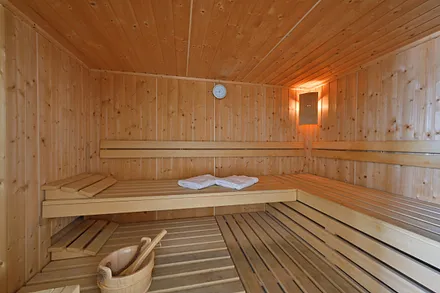 Sauna für alle Gäste kostenlos