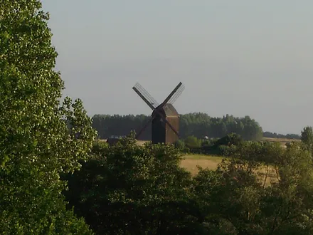 Blick auf die Mühle