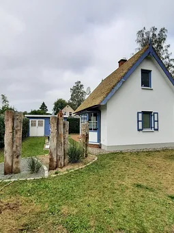 Rückansicht Ferienhaus