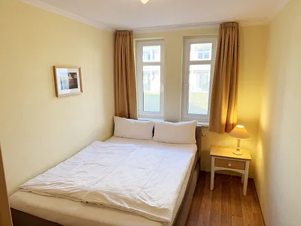 Zweites Schlafzimmer mit Doppelbett