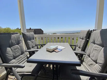 Meerblick vom Balkon