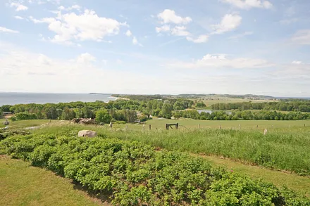 Haus Greifswalder Bodden -Ausblick vom Grundstück