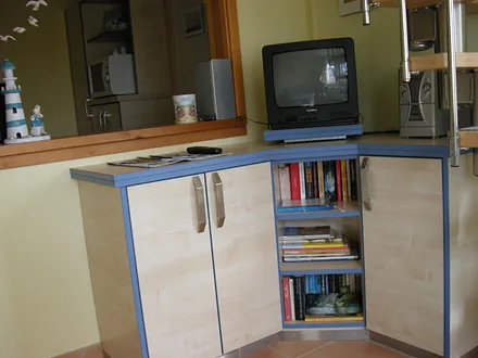 Fernsehschrank im Wohnbereich