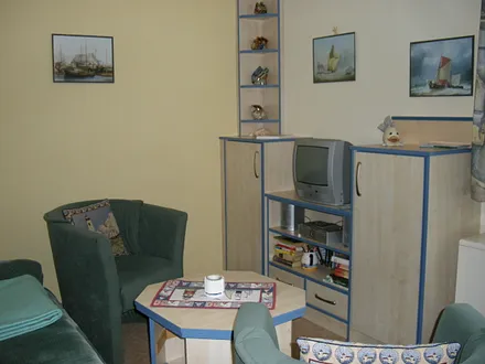 Wohnbereich mit Fernsehschrank