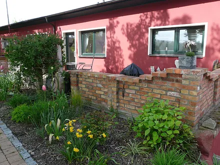 Terrasse im Frühjahr