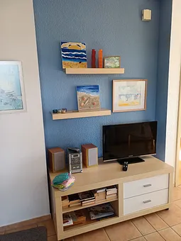 Fernseher im Wohn-Esszimmer