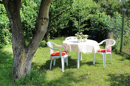 Garten kann mit genutzt werden.