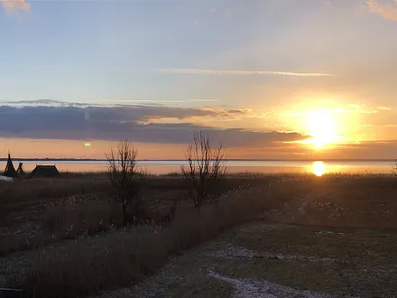 Sonnenaufgang über dem Bodden