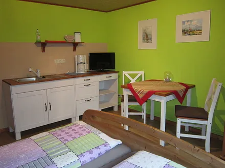 Frühstücksecke mit TV