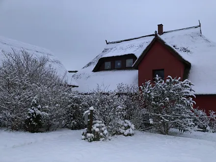 Winterimpressionen am Fischlandstübchen