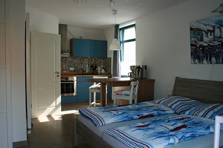 Wohn/Schlaf/Küchenbereich