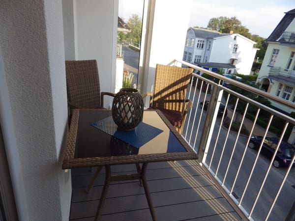 Fewo Schloonblick - im Zentrum, Strand 200 m - 3-Zimmer-Ferienwohnung 2