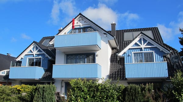 Exklusive Ferienwohnung m.Kamin 150m zum Strand - 3-Zimmer