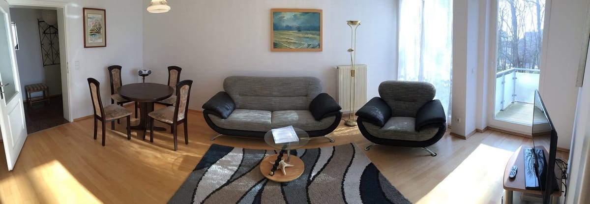 Strandvilla UNDINE, "Caroline" u. "Achterdeck" - 2-Zimmer-Ferienwohnung