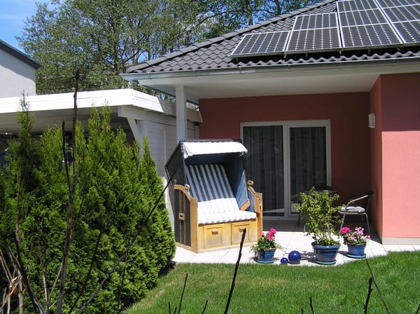 Attraktive Fewo "für 2" im EG mit Terrasse - 2-Zimmer-Ferienwohnung