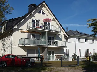 Bild: App. Seeblick mit WLAN + Strandkorb,