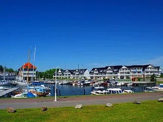 Bild: Ferienwohnungen Hafenidyll mit Hafenblick