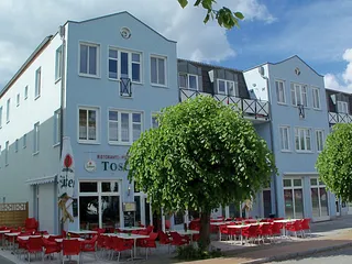 Bild: modernes Studio direkt im Zentrum inkl. Strandkorb