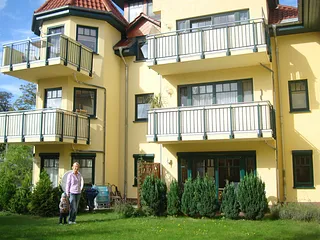 Bild: Ferienwohnung mit Terasse am Schloonsee