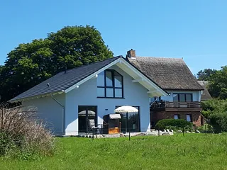 Bild: Schwalbenhus - Ferienhaus am Achterwasser