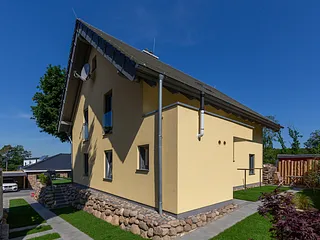 Bild: Fewo Südstrand mit Terrasse, Kamin und Sauna