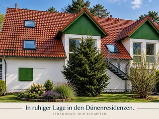 Bild: Dünenresidenz Ferienwohnung strandnah Karlshagen
