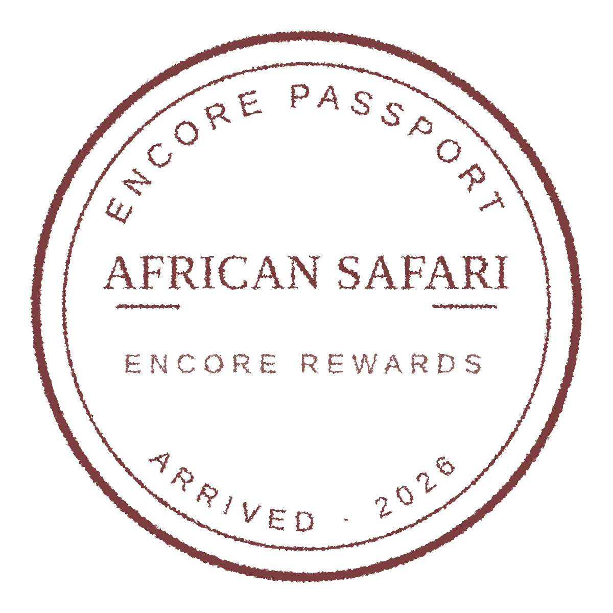 African Safari stamp