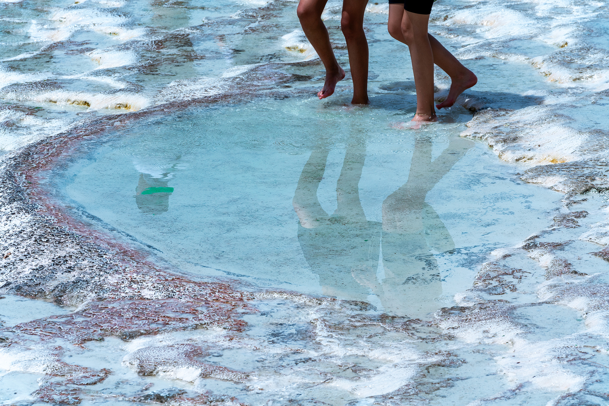 Aguas Termales de Pamukkale en Turquia 