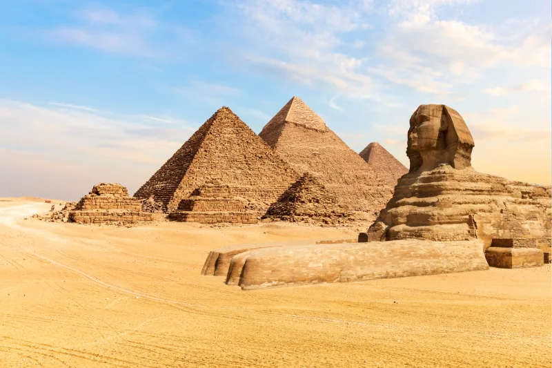 Le piramidi di Giza e la Grande Sfinge, la sfinge egitto