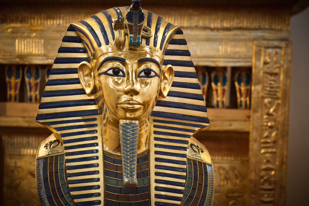 Tutankhamun's funerary mask, King Tutankhamun