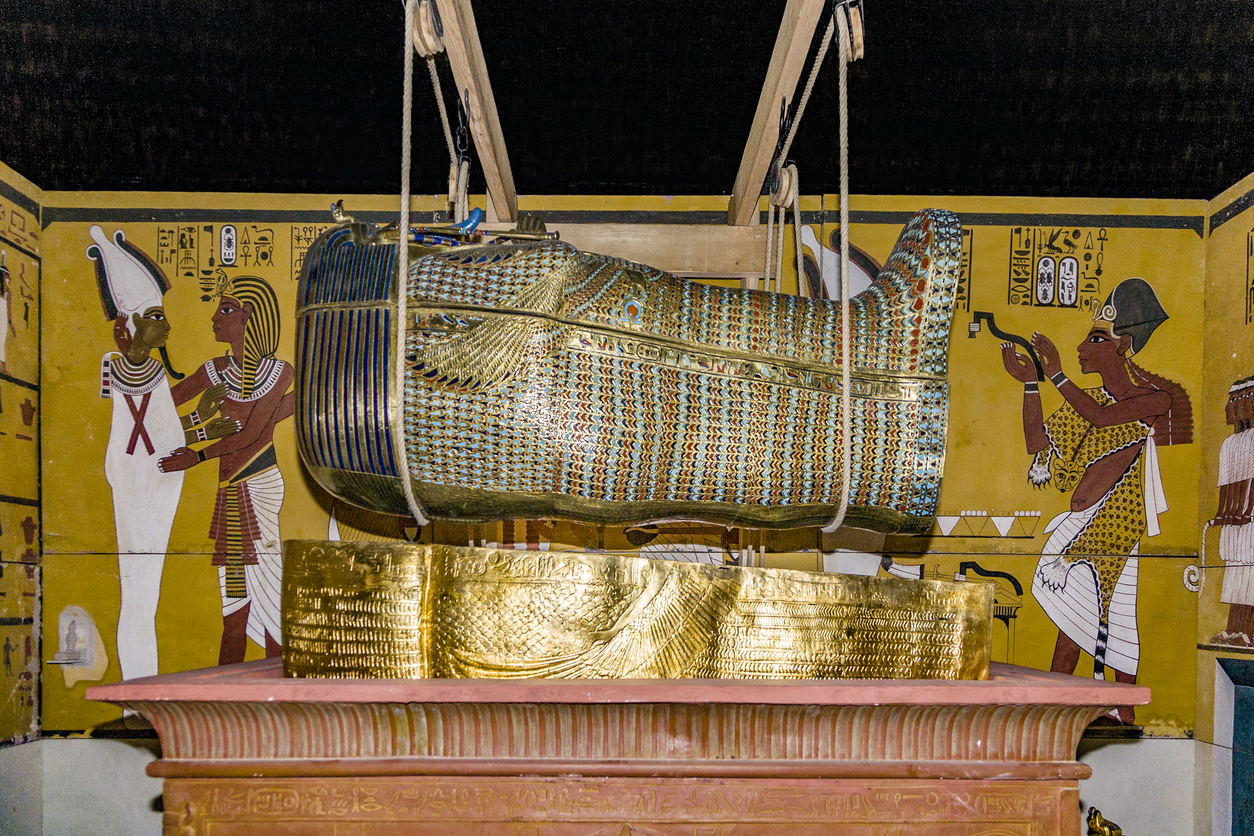 King Tut's Sarcophagus, King Tutankhamun