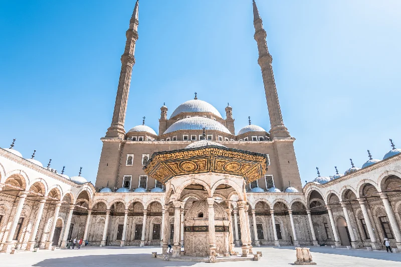 la cittadella dall'interno, la cittadella di saladino
