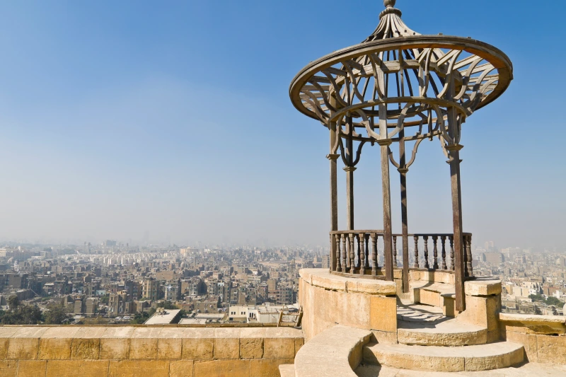 panorama della cittadella, la cittadella di saladino