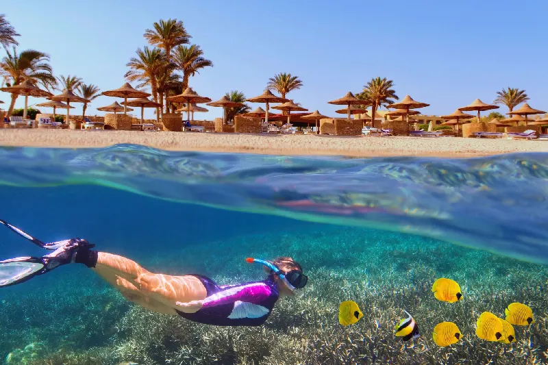 la bellezza del luogo, sharm el-sheikh egitto